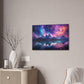 "Space Holiday"  Canvas Stretched, 0.75" - Print