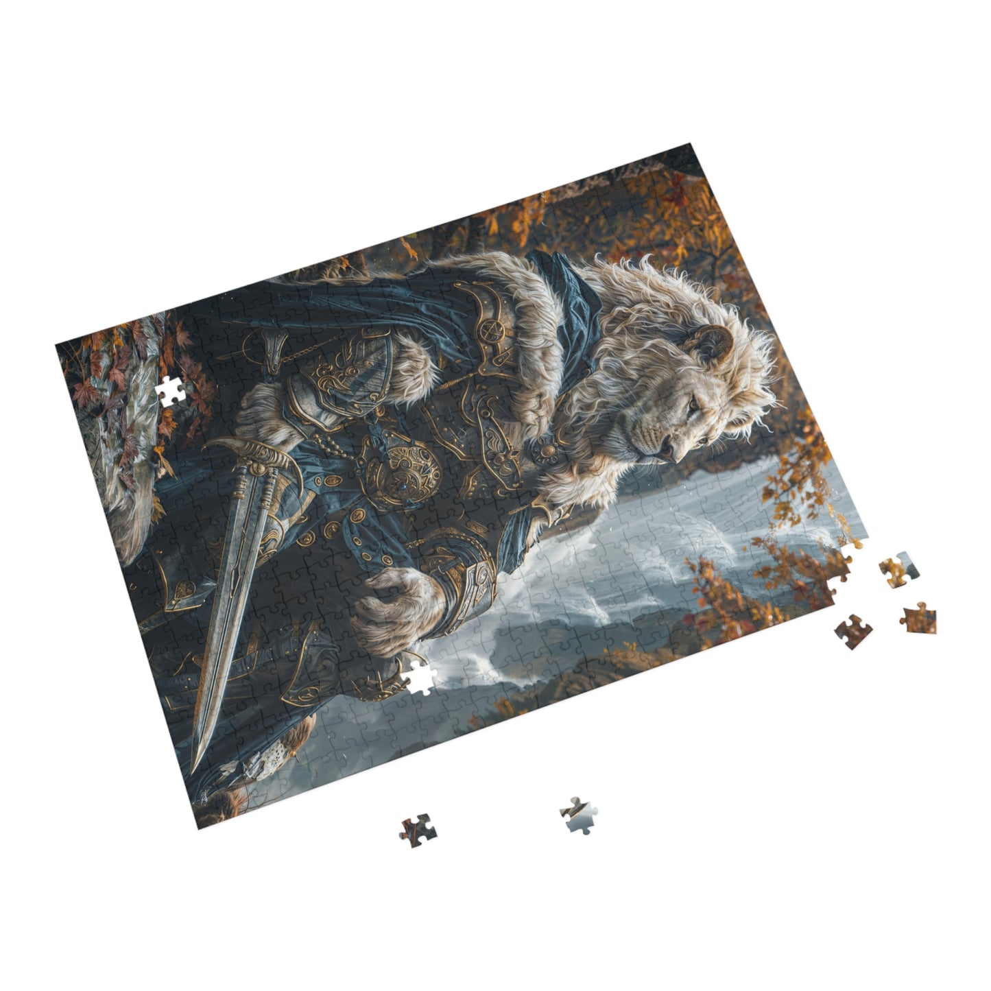 "Lionhearts Mourning" Puzzle (500, 1000-Piece)