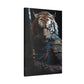 "Tiger Samurai" Canvas Stretched, 0.75" - Print