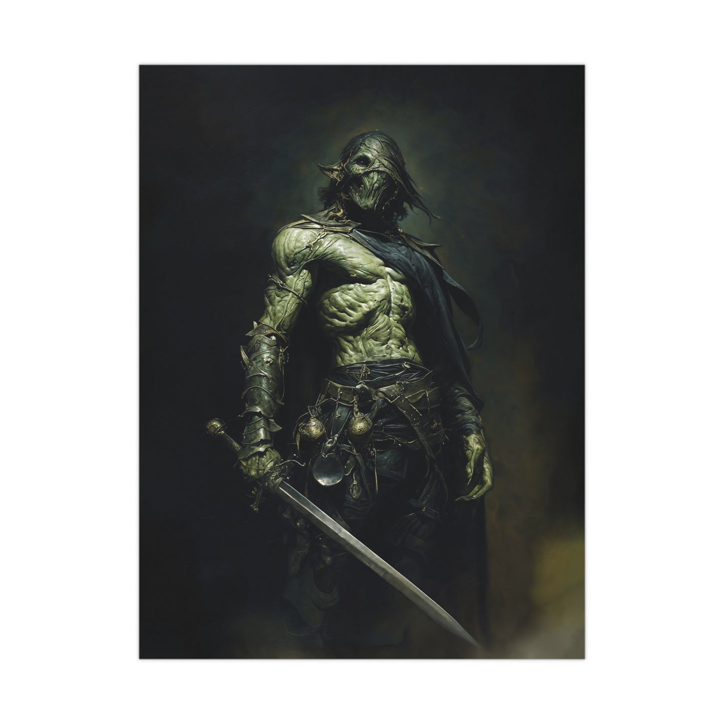 "Dark Elf (The Damned)" Poster - Print