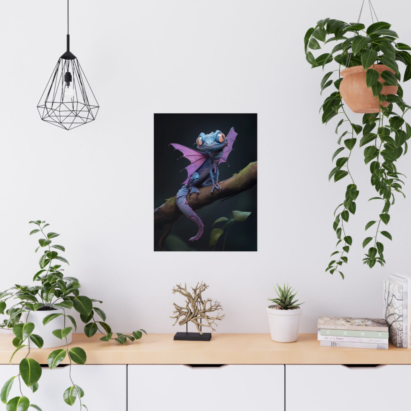 "Pixie Dragonfly" Poster - Print