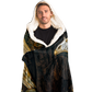 The Ivory King Hooded Blanket