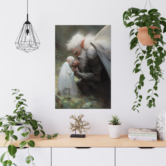 "Morning Prayers" Poster - Print