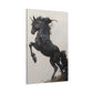 "Midnight Unicorn" Canvas Stretched, 0.75" - Print