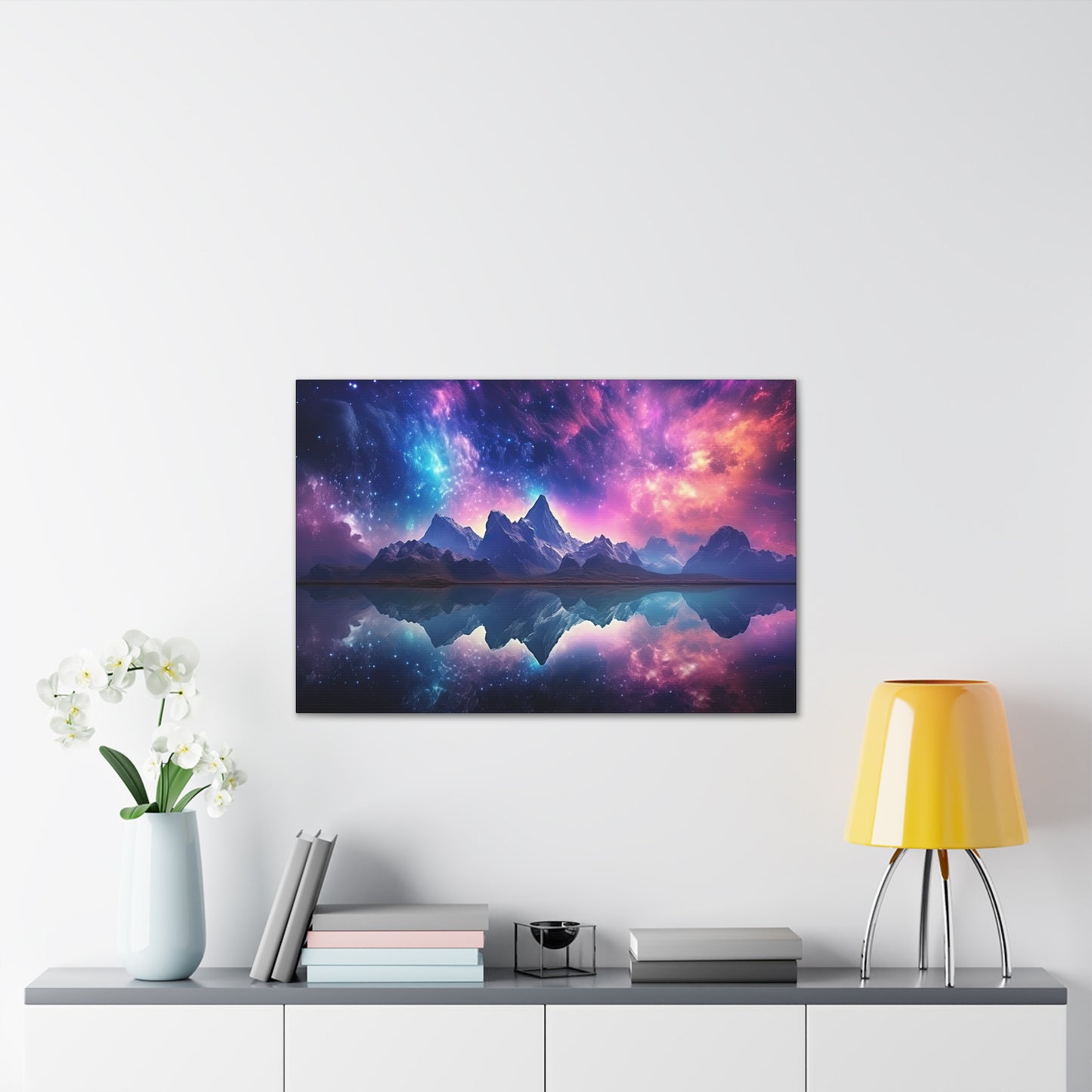 "Space Holiday"  Canvas Stretched, 0.75" - Print