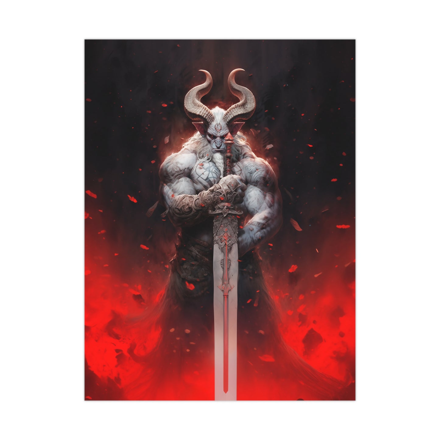 "Hellforge Minotaur" Poster - Print