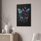 "Black Pearl Butterfly" Canvas Stretched, 0.75" - Print