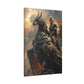 "Black Rider" Canvas Stretched, 0.75" - Print