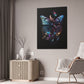 "Black Pearl Butterfly" Canvas Stretched, 0.75" - Print