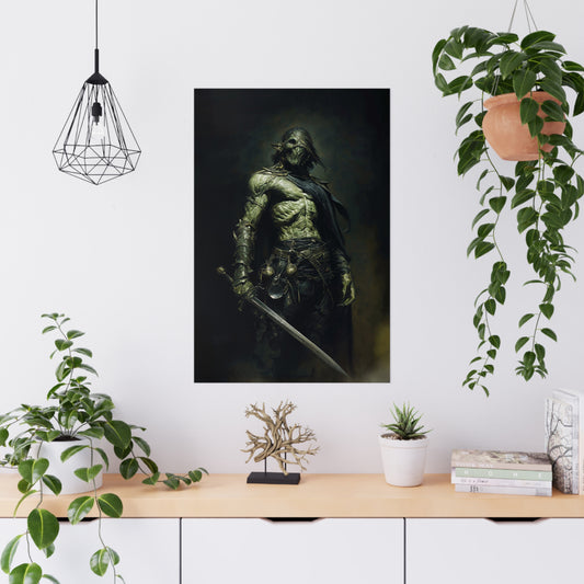 "Dark Elf (The Damned)" Poster - Print