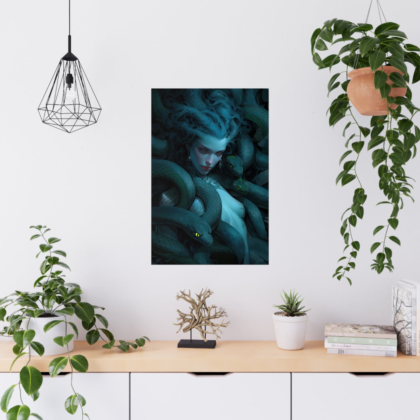 "Last Gaze Of The Medusa" Poster - Print