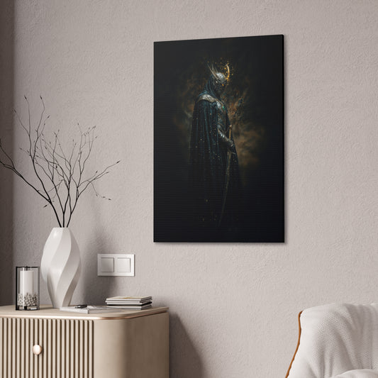 "Shadows Of The Eternal Knight" Canvas Stretched, 0.75" - Print