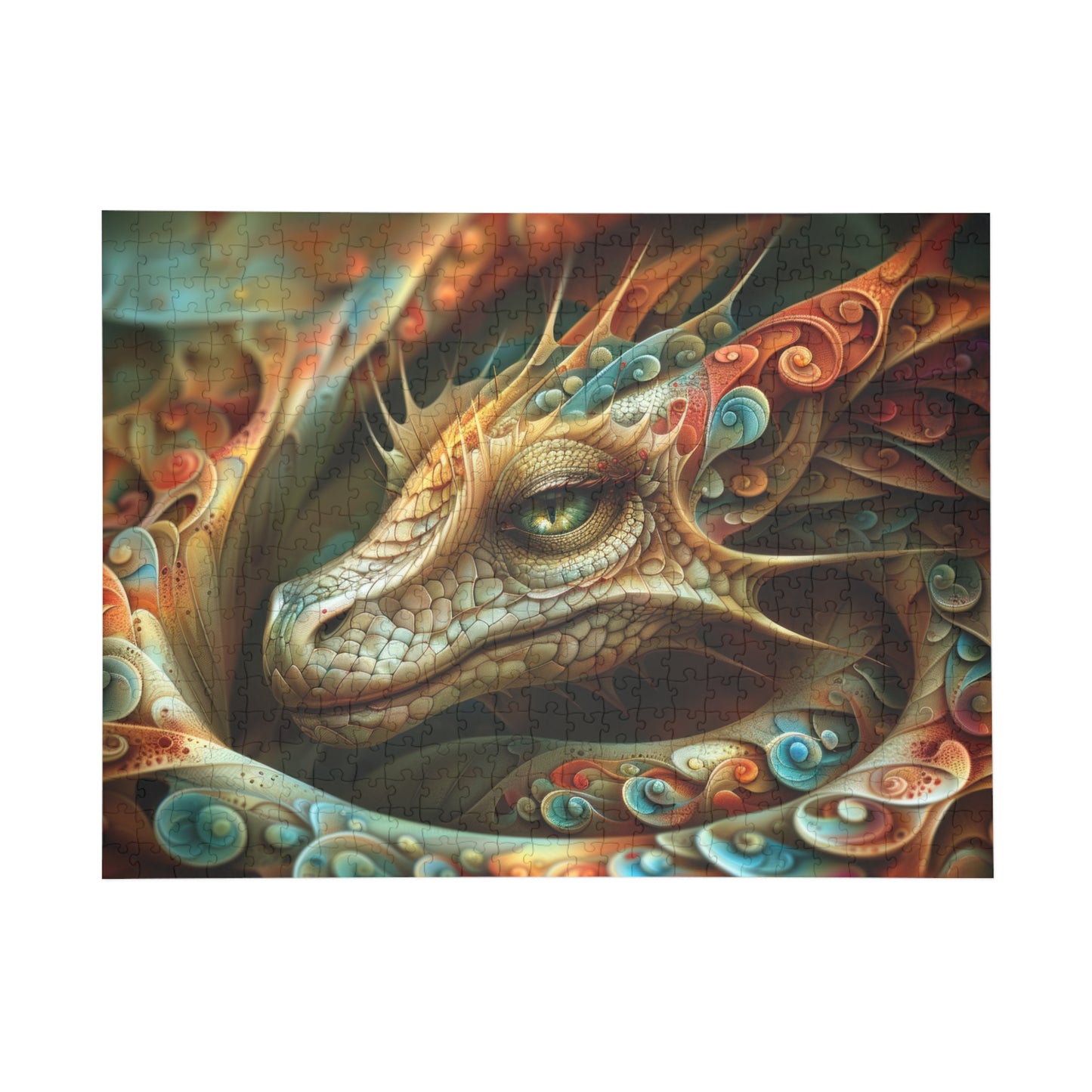 "Spiralwyrm" Puzzle (500, 1000-Piece)