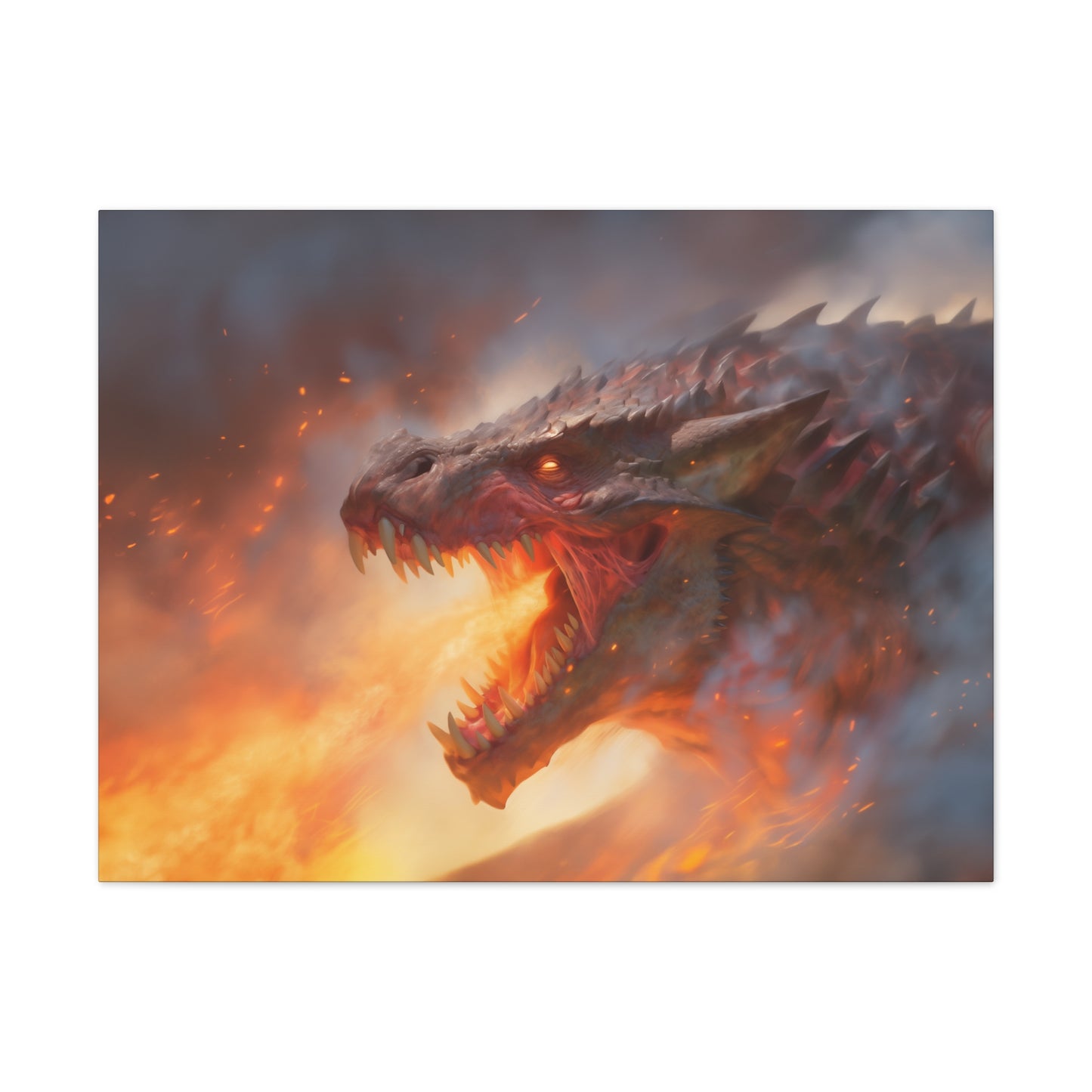 "I Am Fire"  Canvas Stretched, 0.75" - Print