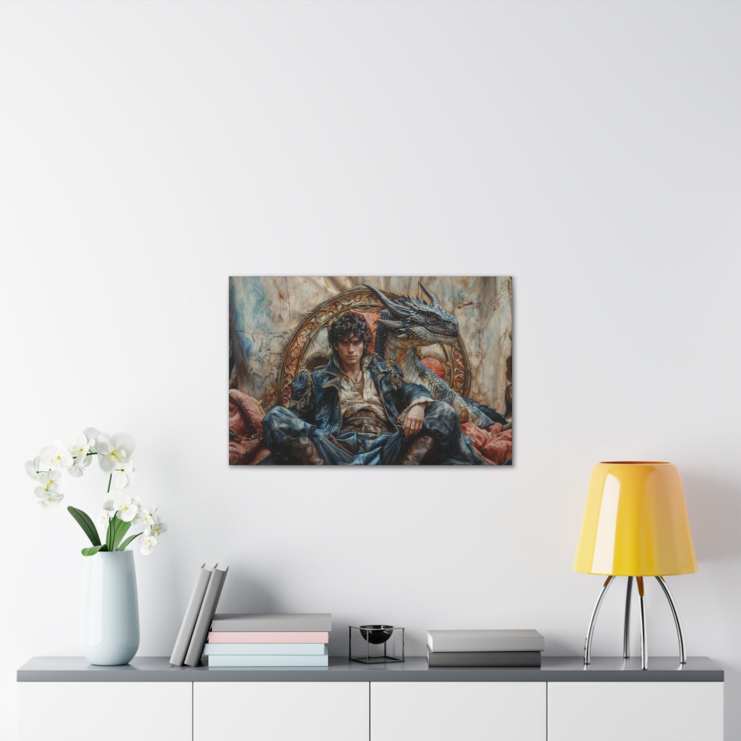 "The Dragon Prince"  Canvas Stretched, 0.75" - Print