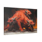 "Hound Of Hades"  Canvas Stretched, 0.75" - Print