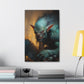 "Hungry Troll" Canvas Stretched, 0.75" - Print