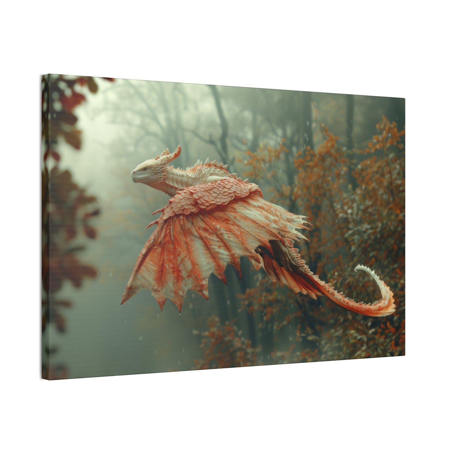 "Dragons Flight"  Canvas Stretched, 0.75" - Print