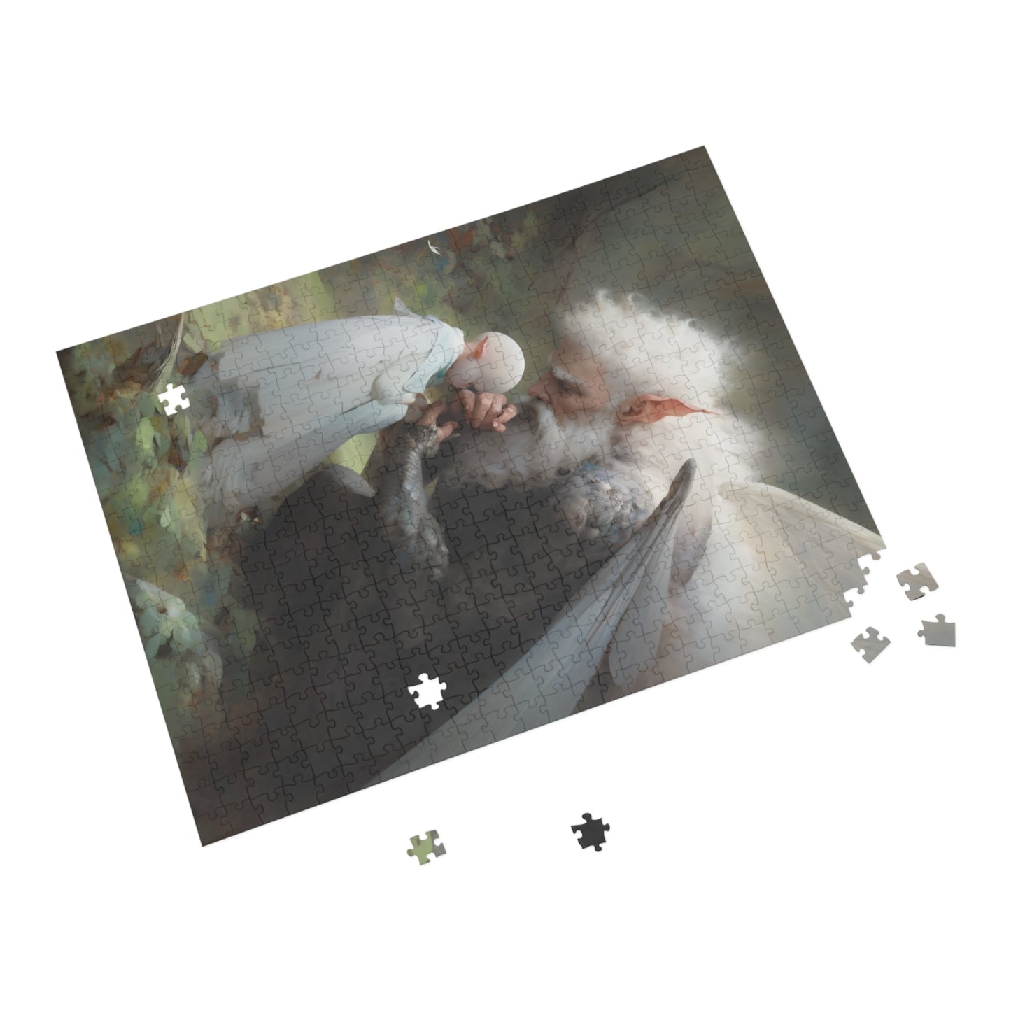 "Morning Prayers" Puzzle (500, 1000-Piece)