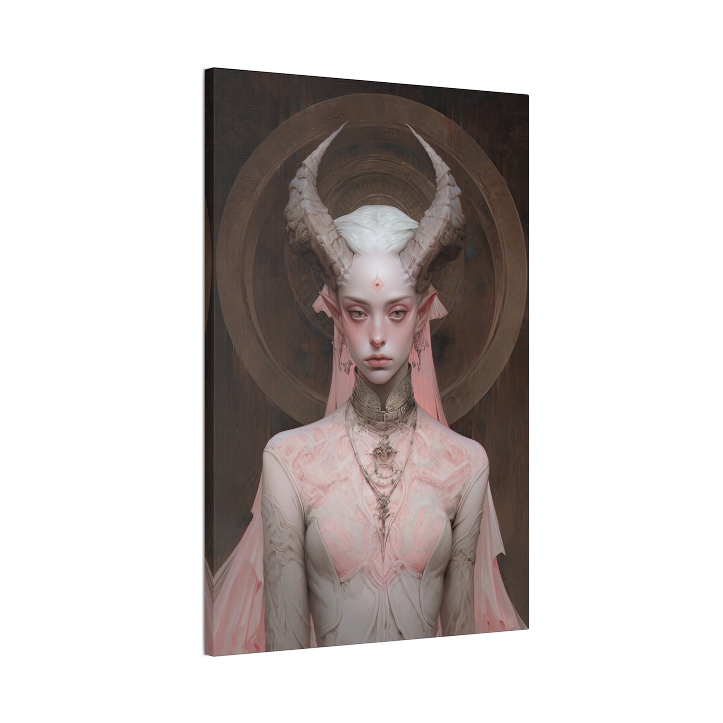 "Faun Princess" Canvas Stretched, 0.75" - Print