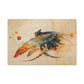 "Feather Fae Divebomb"  Canvas Stretched, 0.75" - Print