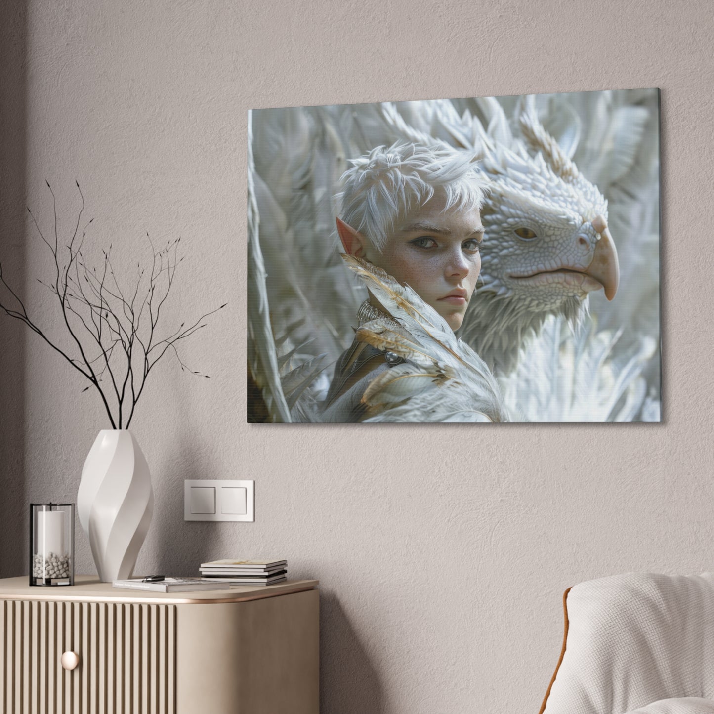 "Griffin Prince"  Canvas Stretched, 0.75" - Print