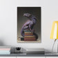 "Book Wyrm" Canvas Stretched, 0.75" - Print