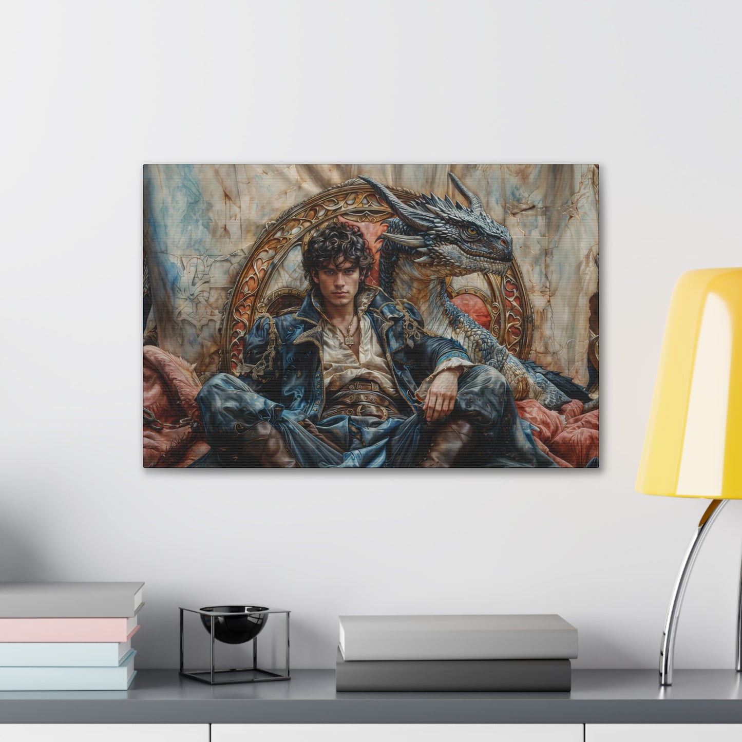 "The Dragon Prince"  Canvas Stretched, 0.75" - Print