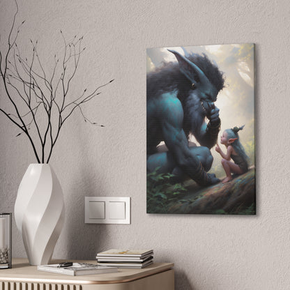 "Tall Tales" Canvas Stretched, 0.75" - Print