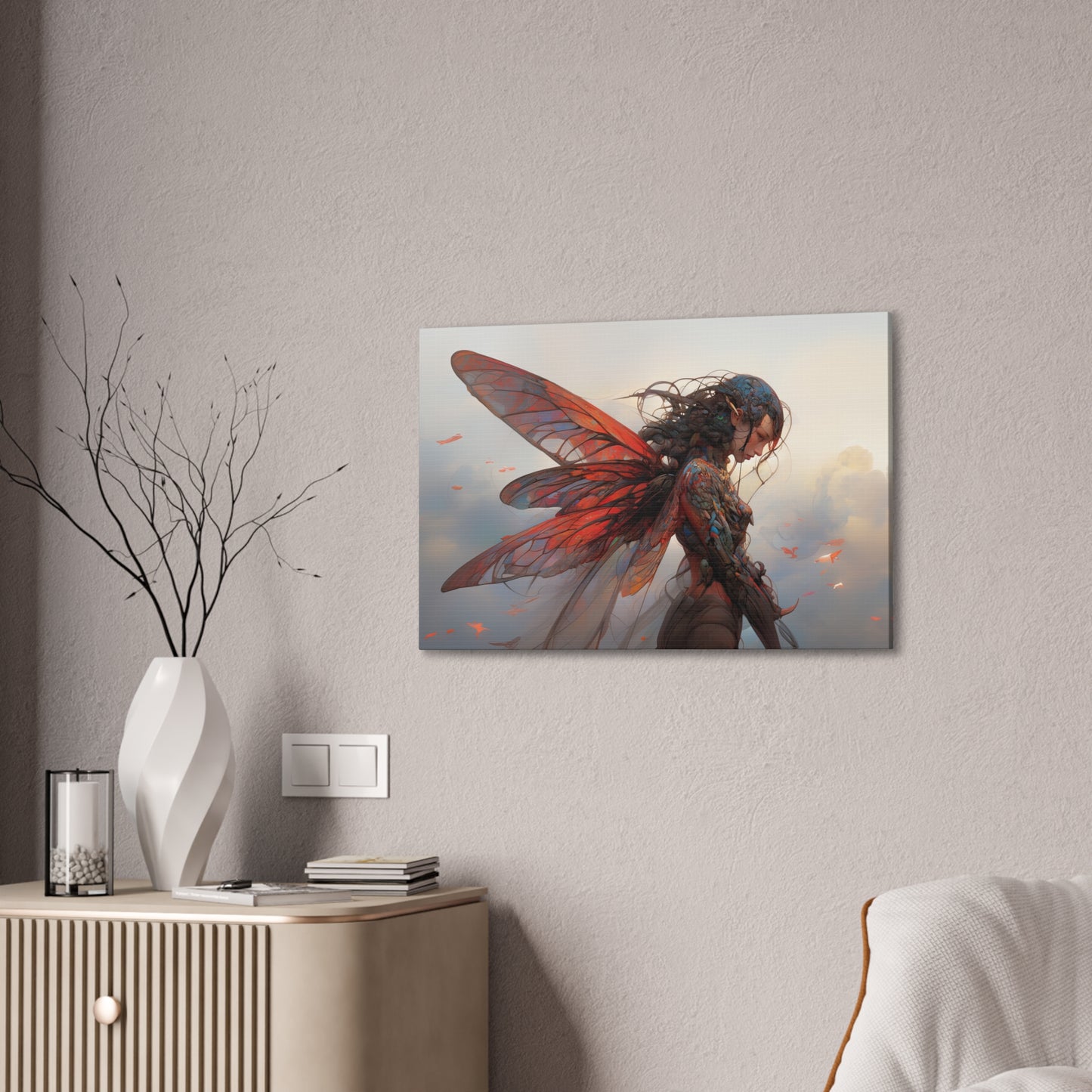 "Autumn Mourning"  Canvas Stretched, 0.75" - Print