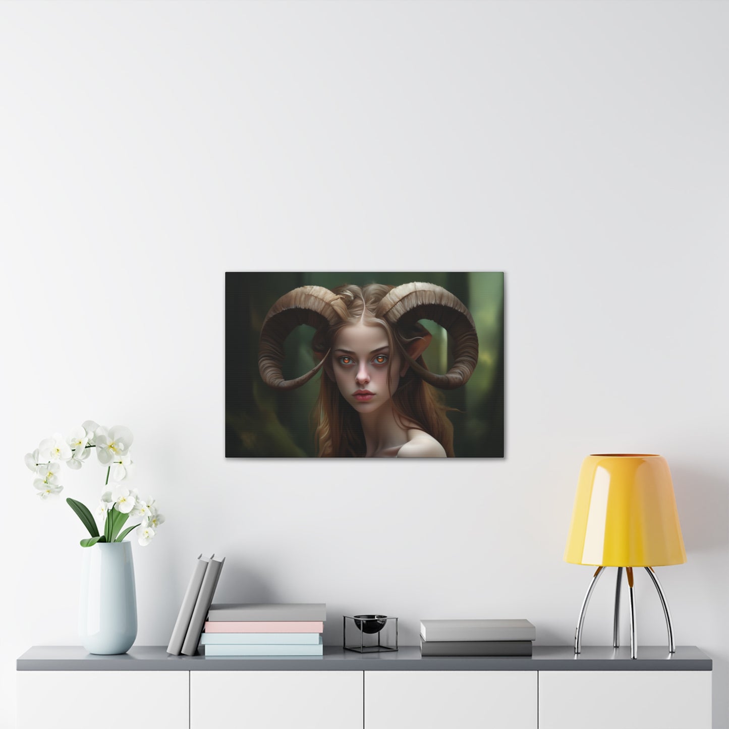 "Forest Faun"  Canvas Stretched, 0.75" - Print