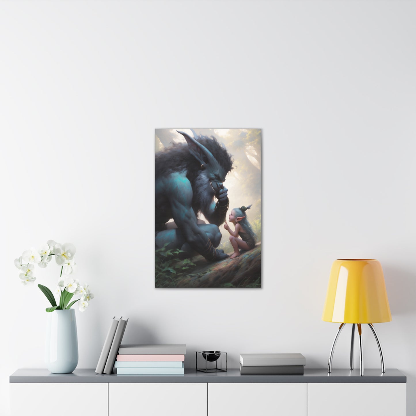 "Tall Tales" Canvas Stretched, 0.75" - Print