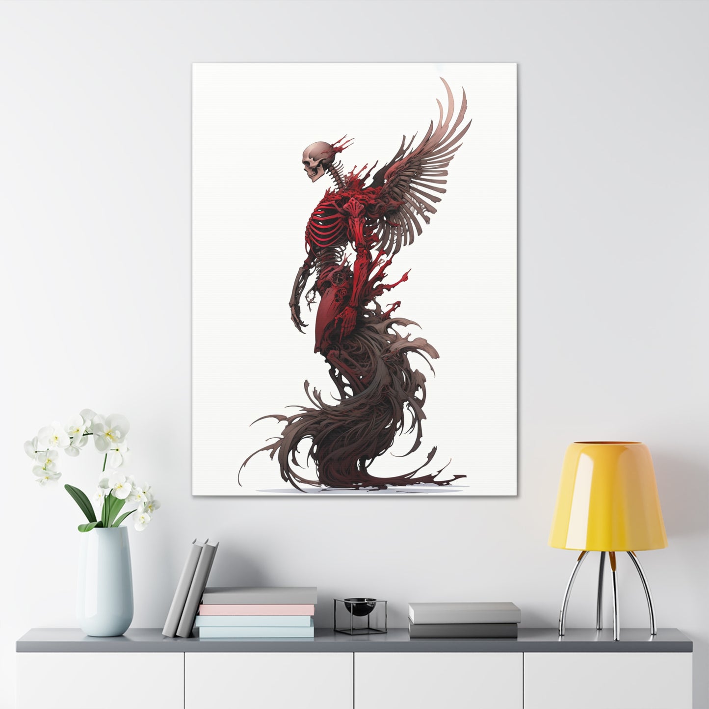 "Mortal Immortal" Canvas Stretched, 0.75" - Print