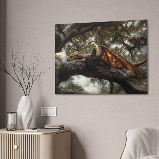 "Rest Between Realms"  Canvas Stretched, 0.75" - Print