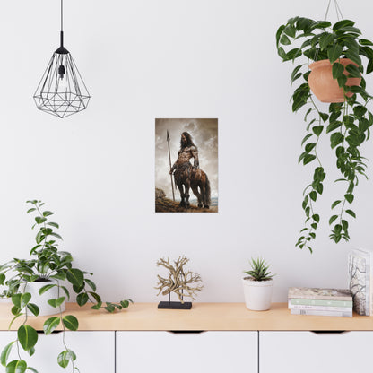 "Centaur Spearman" Poster - Print