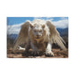 "Albino Skyroar"  Canvas Stretched, 0.75" - Print