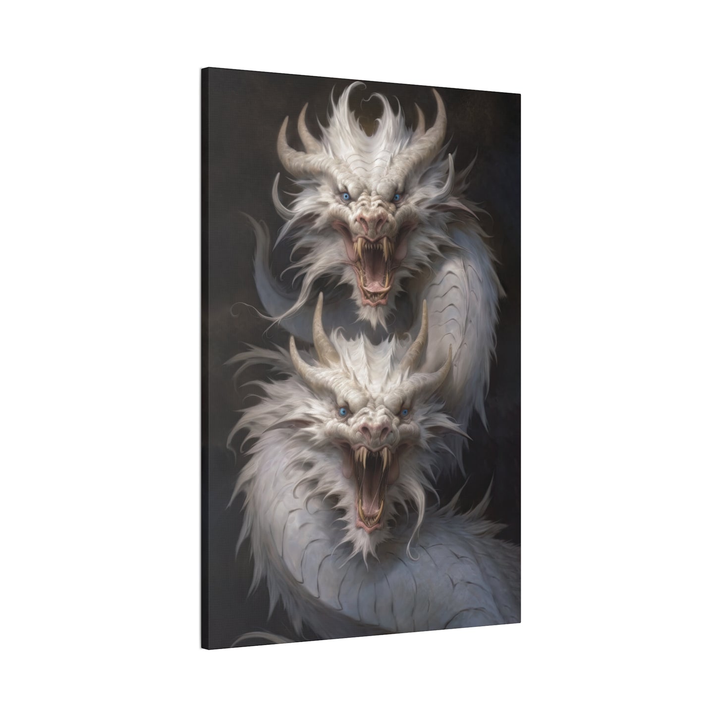 "Double Trouble" Canvas Stretched, 0.75" - Print