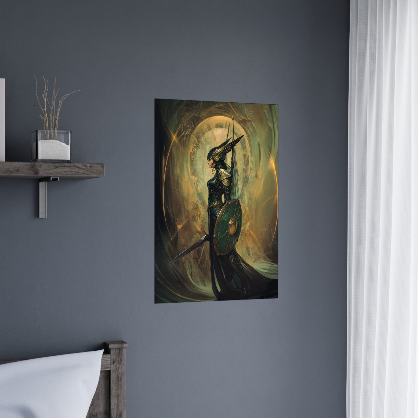 "Elite Elven Guardian" Poster - Print