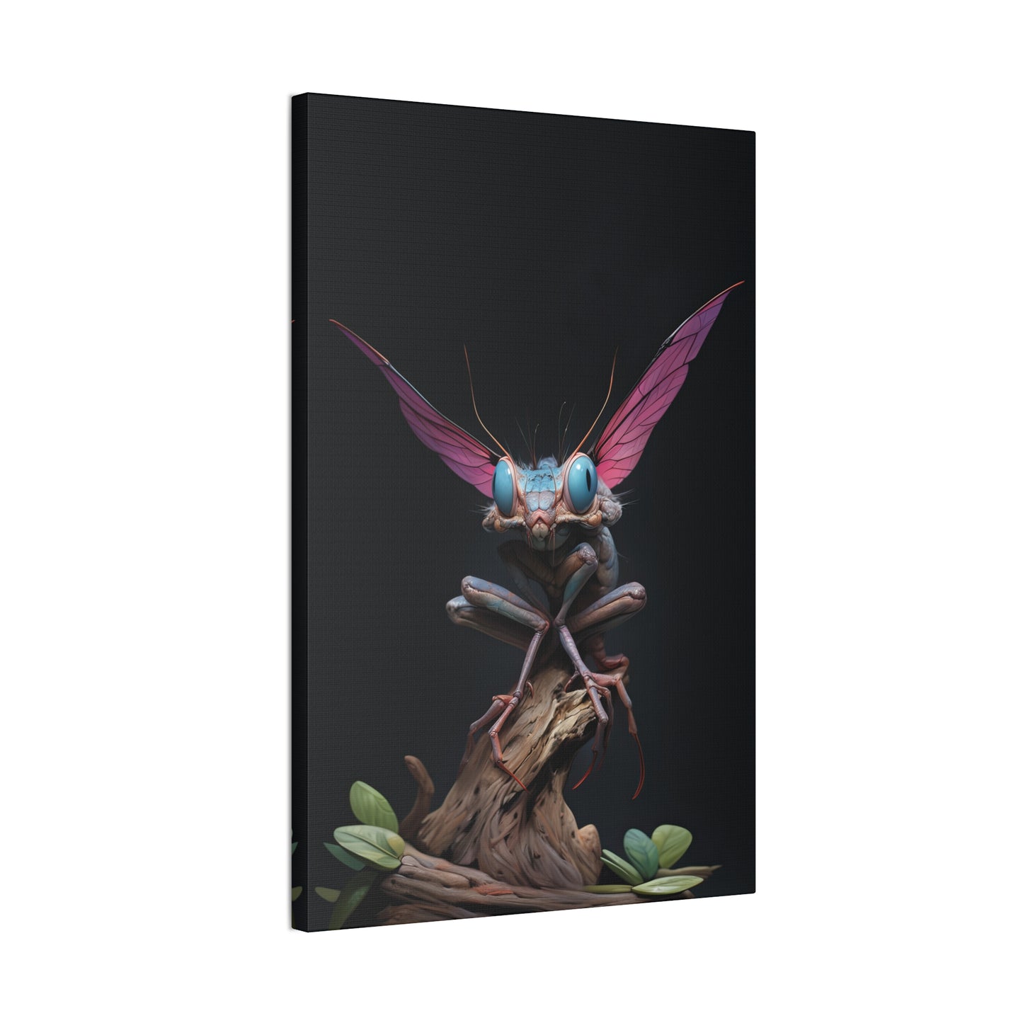 "Pixie Bug" Canvas Stretched, 0.75" - Print