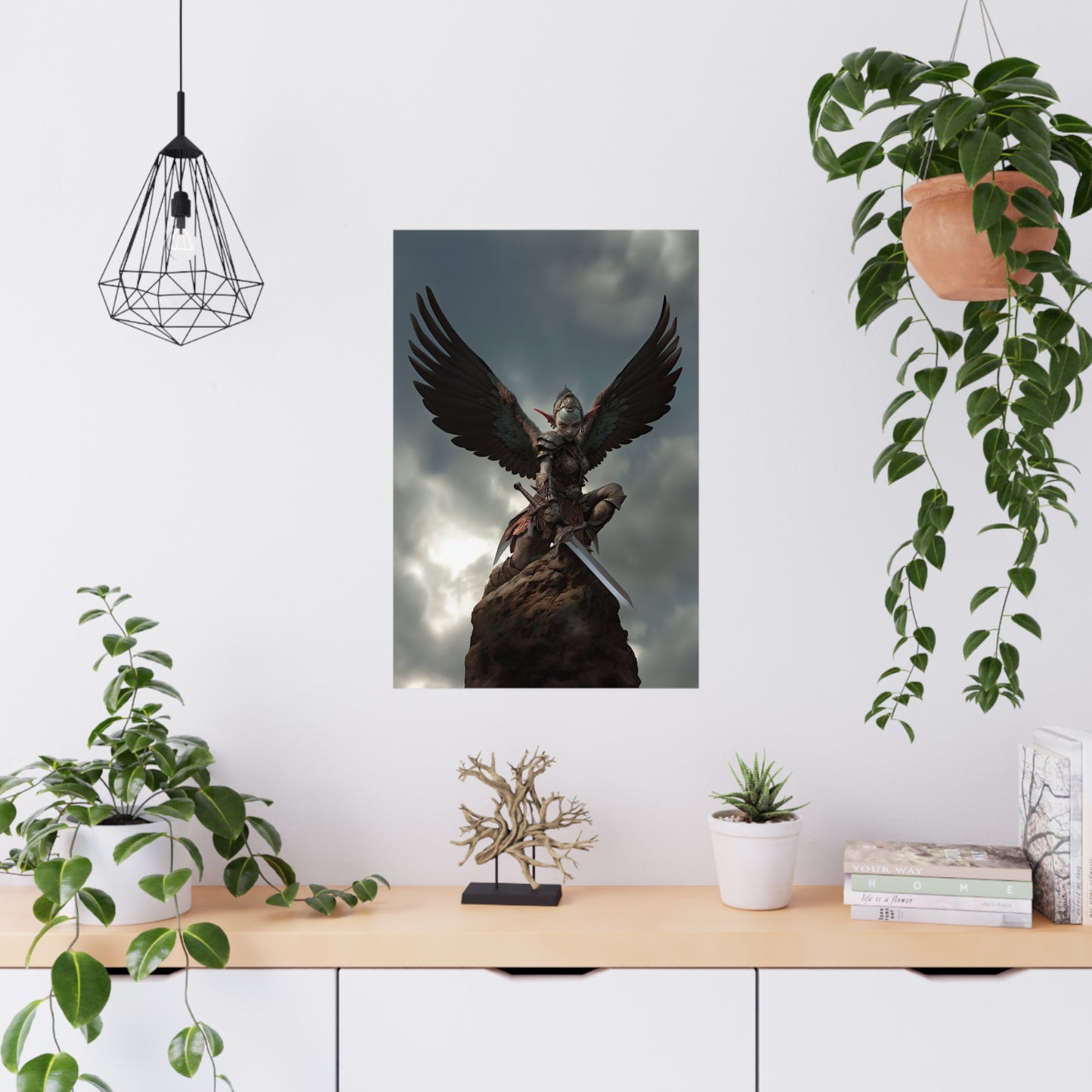 "Goblin Harpy Queens Guard" Poster - Print