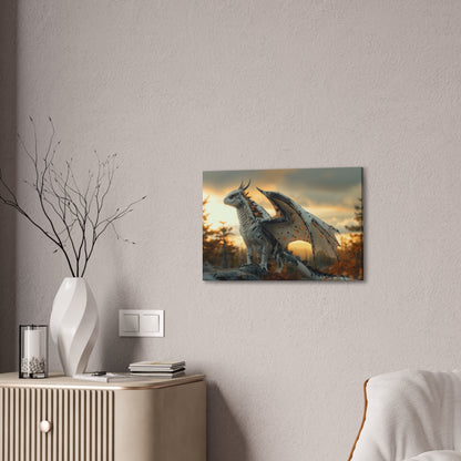 "Dawnbringer Drake"  Canvas Stretched, 0.75" - Print