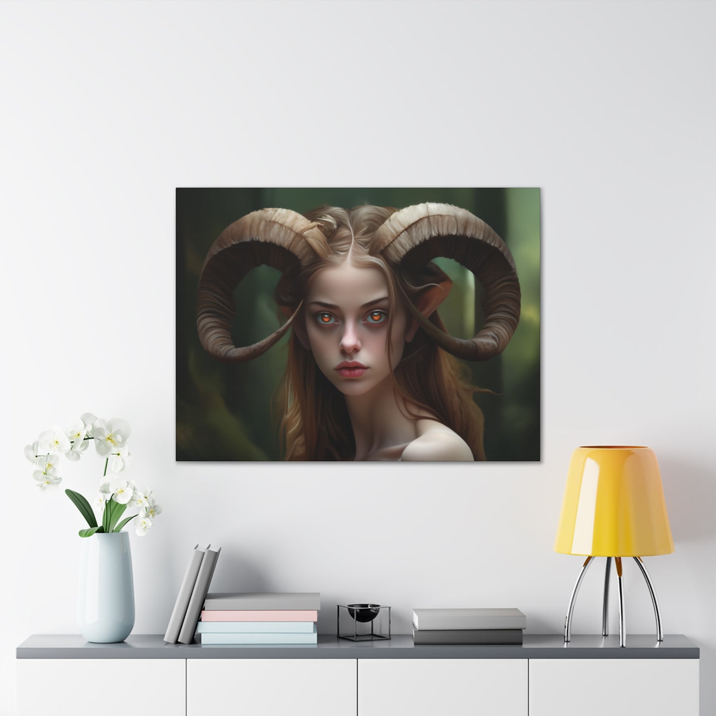 "Forest Faun"  Canvas Stretched, 0.75" - Print