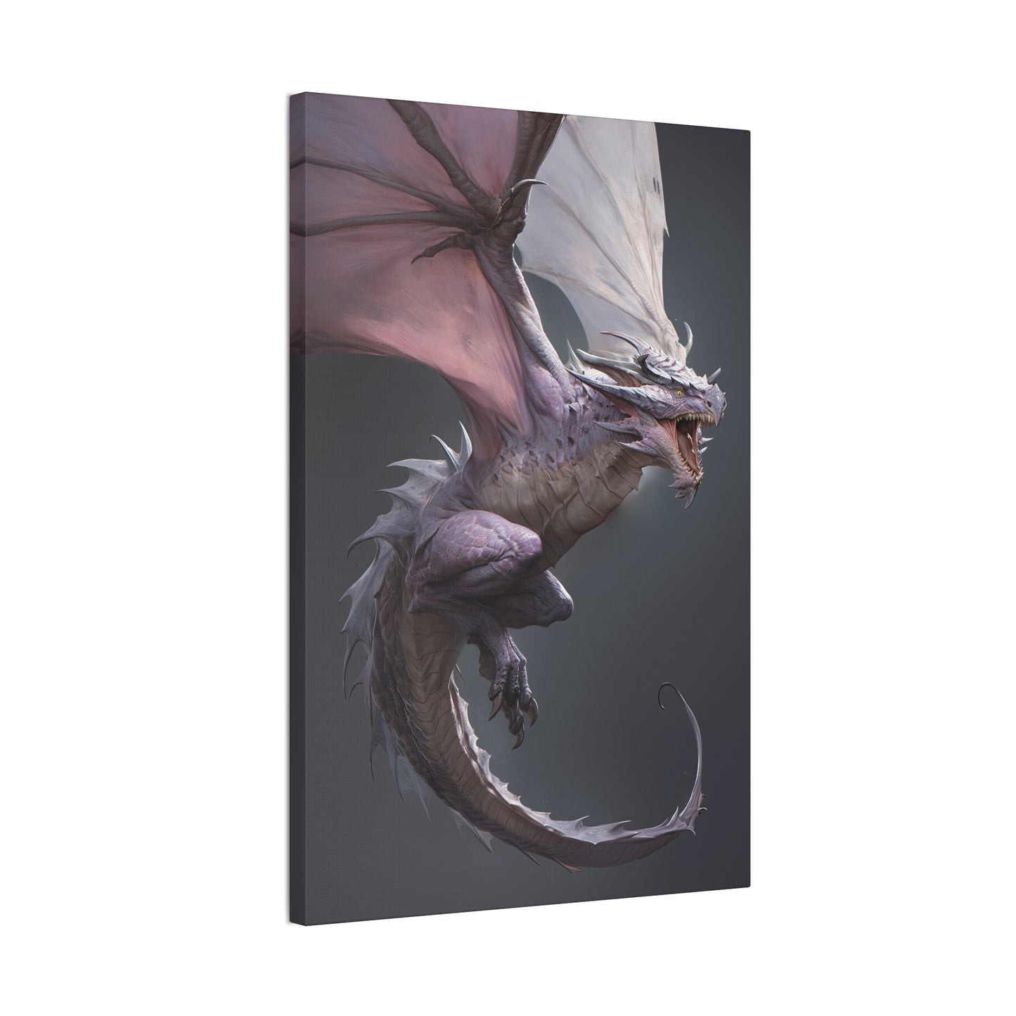 "Amethyst Ascender" Canvas Stretched, 0.75" - Print