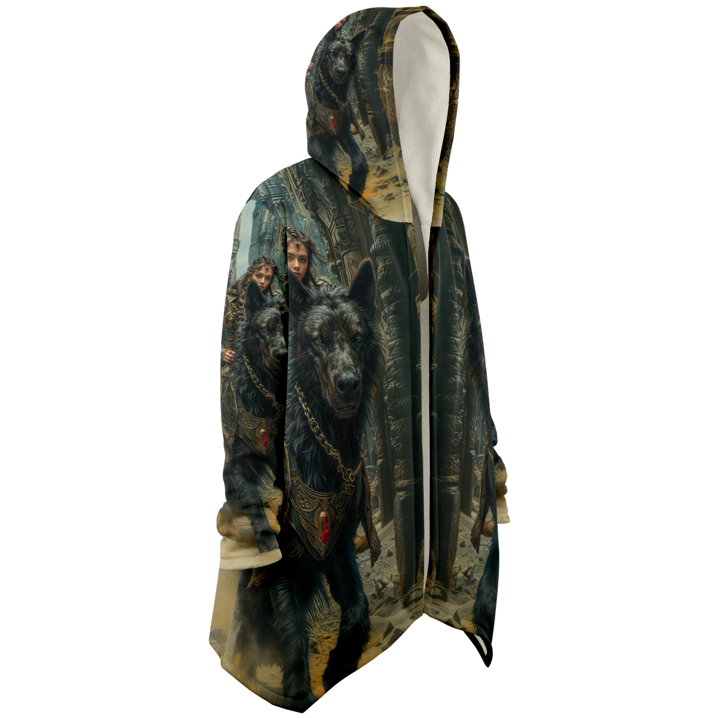 Midnight Rider Microfleece Cloak