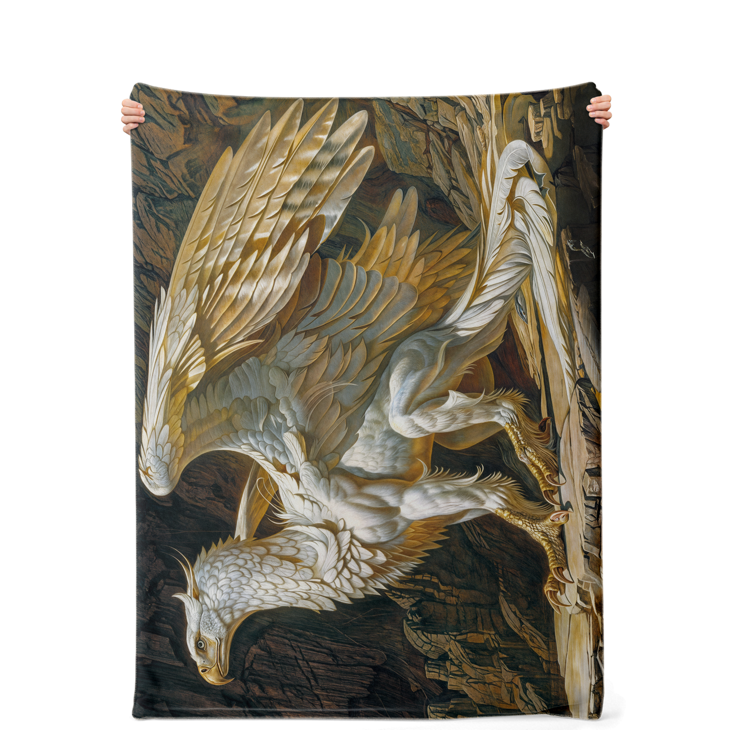 The Ivory King Premium Microfleece Blanket