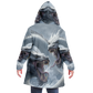 Hectic Hydra Microfleece Cloak - AOP