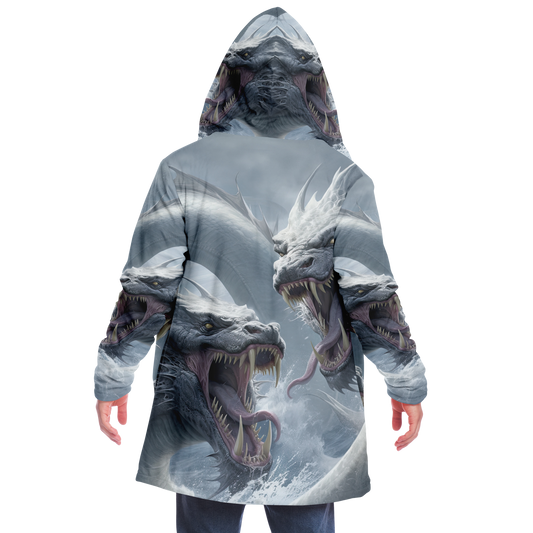 Hectic Hydra Microfleece Cloak - AOP