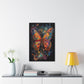 "Psychedelic Monarch" Canvas Stretched, 0.75" - Print