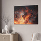 "Phoenix Fury"  Canvas Stretched, 0.75" - Print