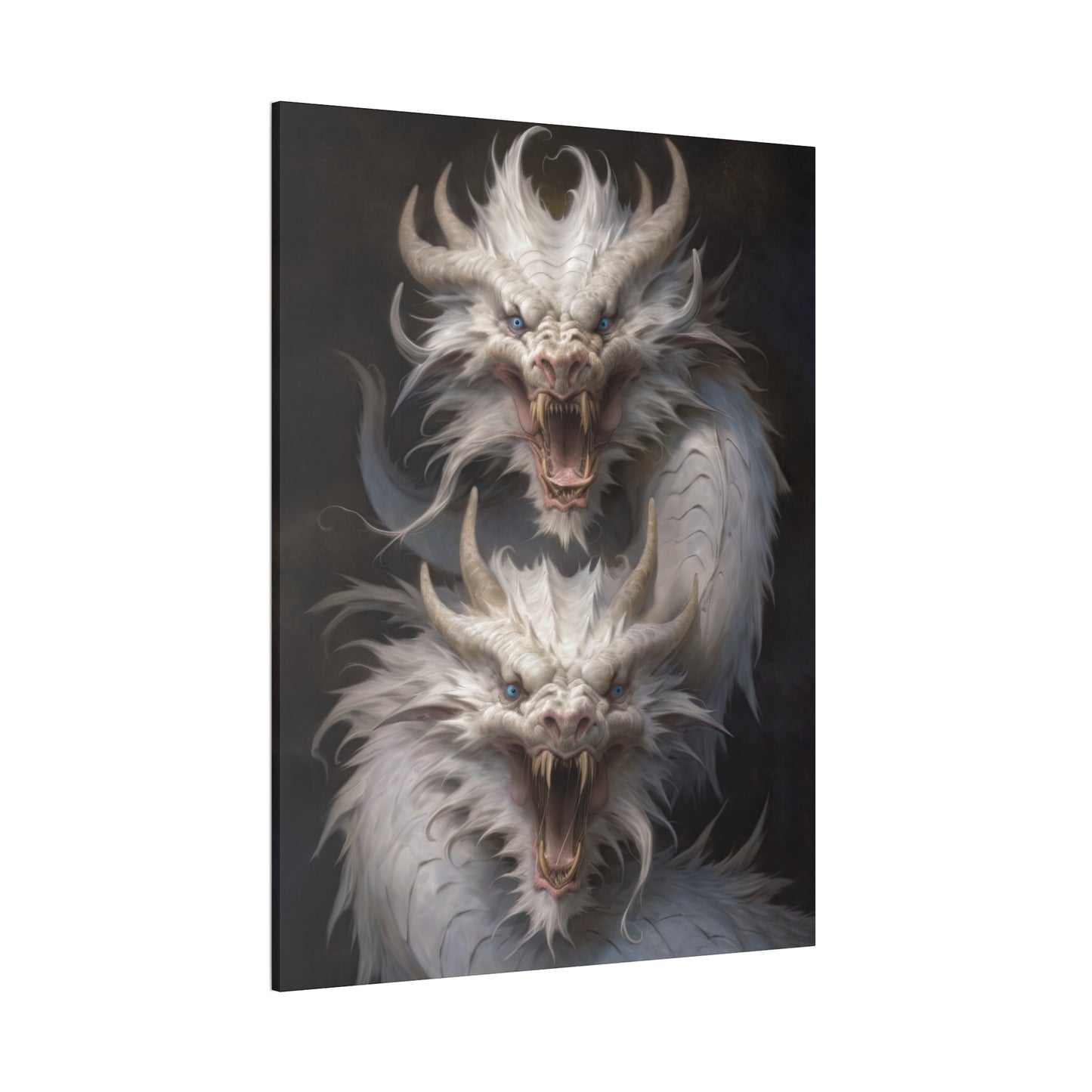 "Double Trouble" Canvas Stretched, 0.75" - Print